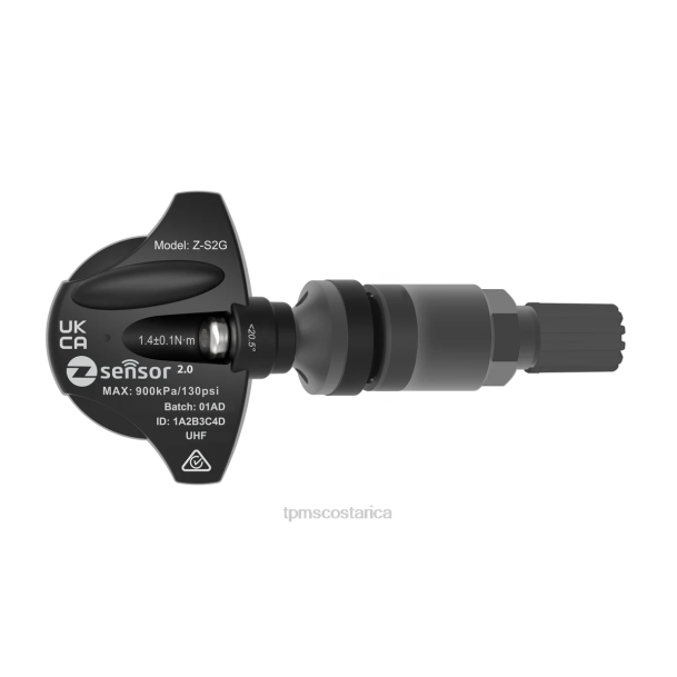 sensor TPMS bmw - Holden oe sensor tpms de repuesto - oe p/n 95712232, 13598773 frecuencia 433mhz 224P53 vástago de válvula de metal - gris oscuro