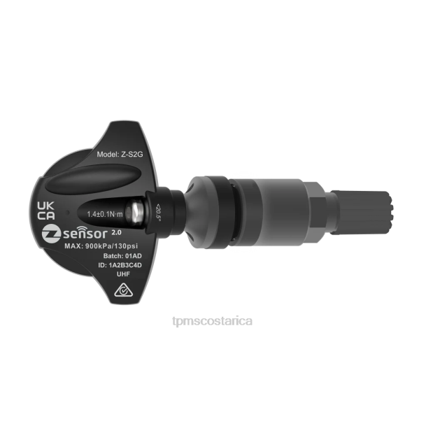 sensor TPMS bmw - Sensor tpms de repuesto para nissan oe - oe p/n 407001aa0d, 407001aa0b frecuencia 315mhz 224P953 vástago de válvula de metal - gris oscuro